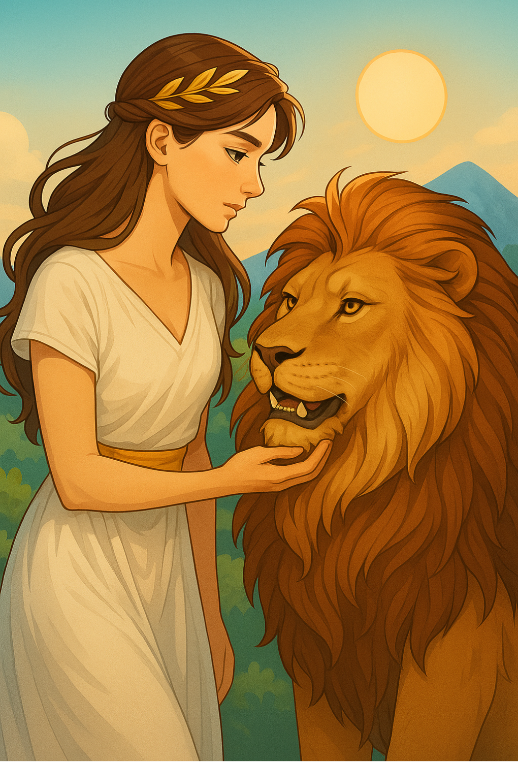 Strength tarot card