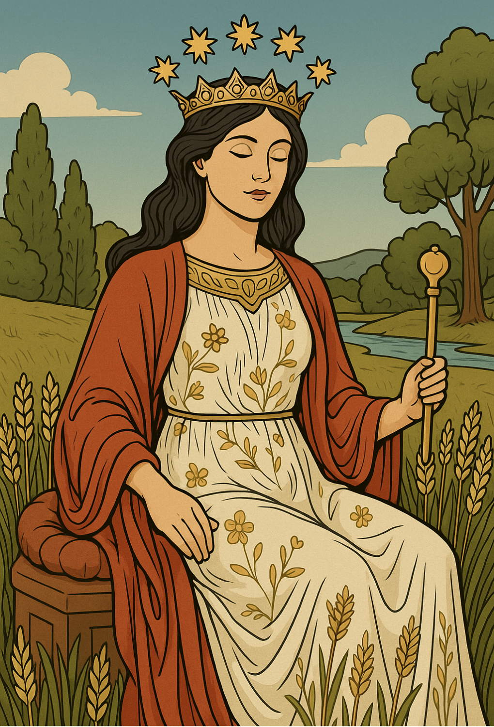The Empress tarot card