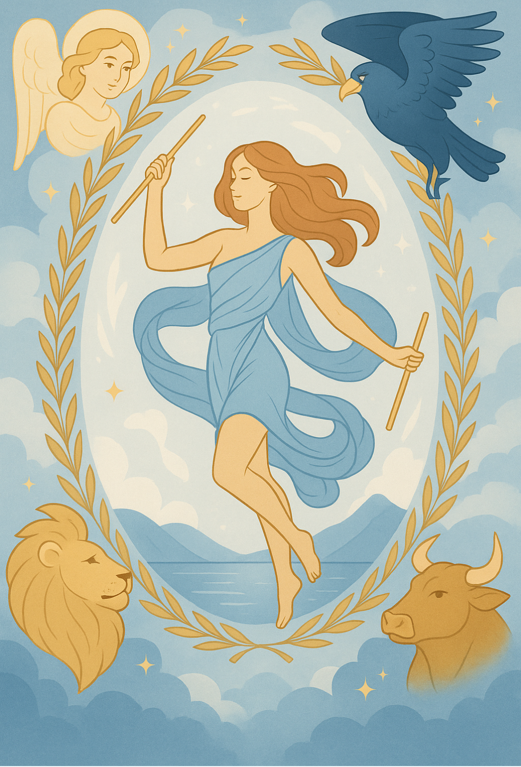 The World tarot card